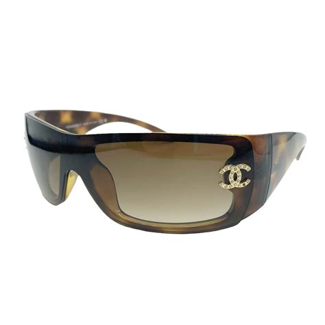 vintage chanel diamante sunglasses